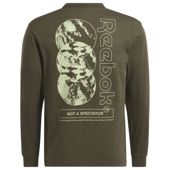 Reebok Ανδρική μακρυμάνικη μπλούζα CL Adventure LS Tee